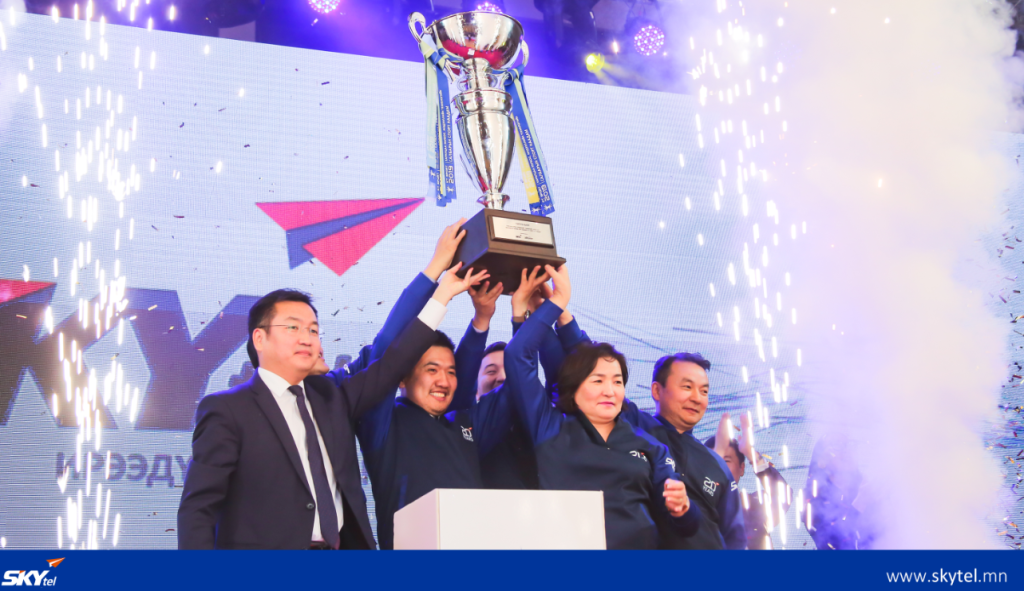 Скайтел ХХК-ийн баг тамирчид ICT спорт 2019 наадмын аварга боллоо