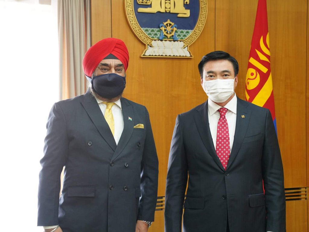 Энэтхэгийн Элчин сайдтай уулзлаа