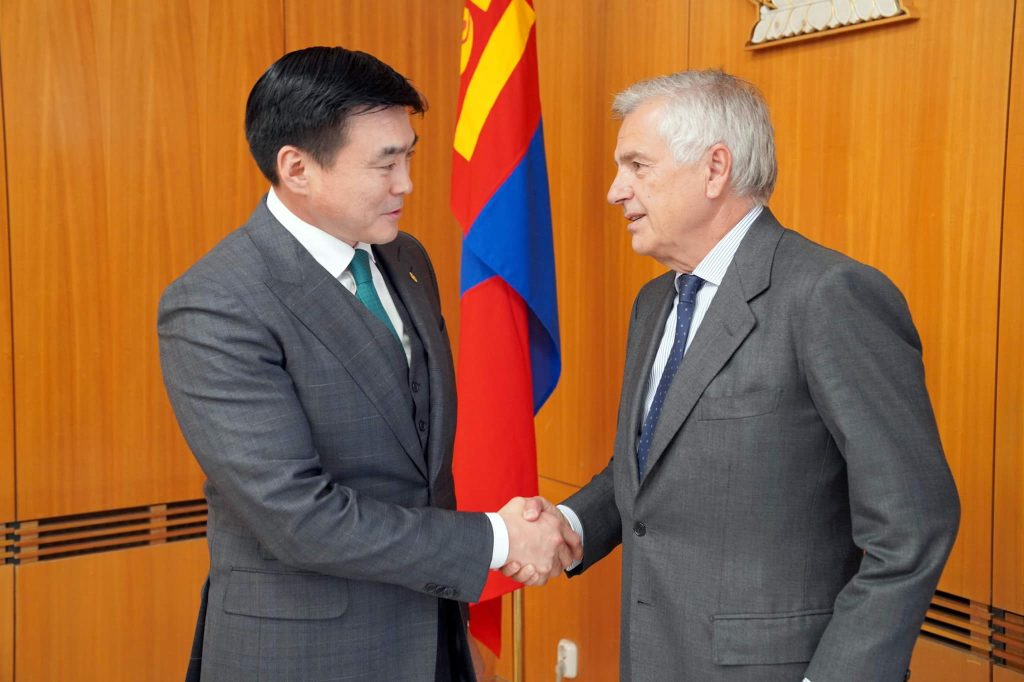 Монгол Улсын Шадар сайд С.Амарсайхан Олон Улсын Олимпийн Хорооны дэд ерөнхийлөгч Хуан Антонио Самаранчыг хүлээн авч уулзлаа