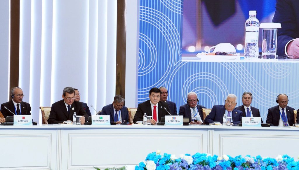 Азид хамтын ажиллагаа, итгэлцлийг бэхжүүлэх бага хурал Астана хотод эхэллээ